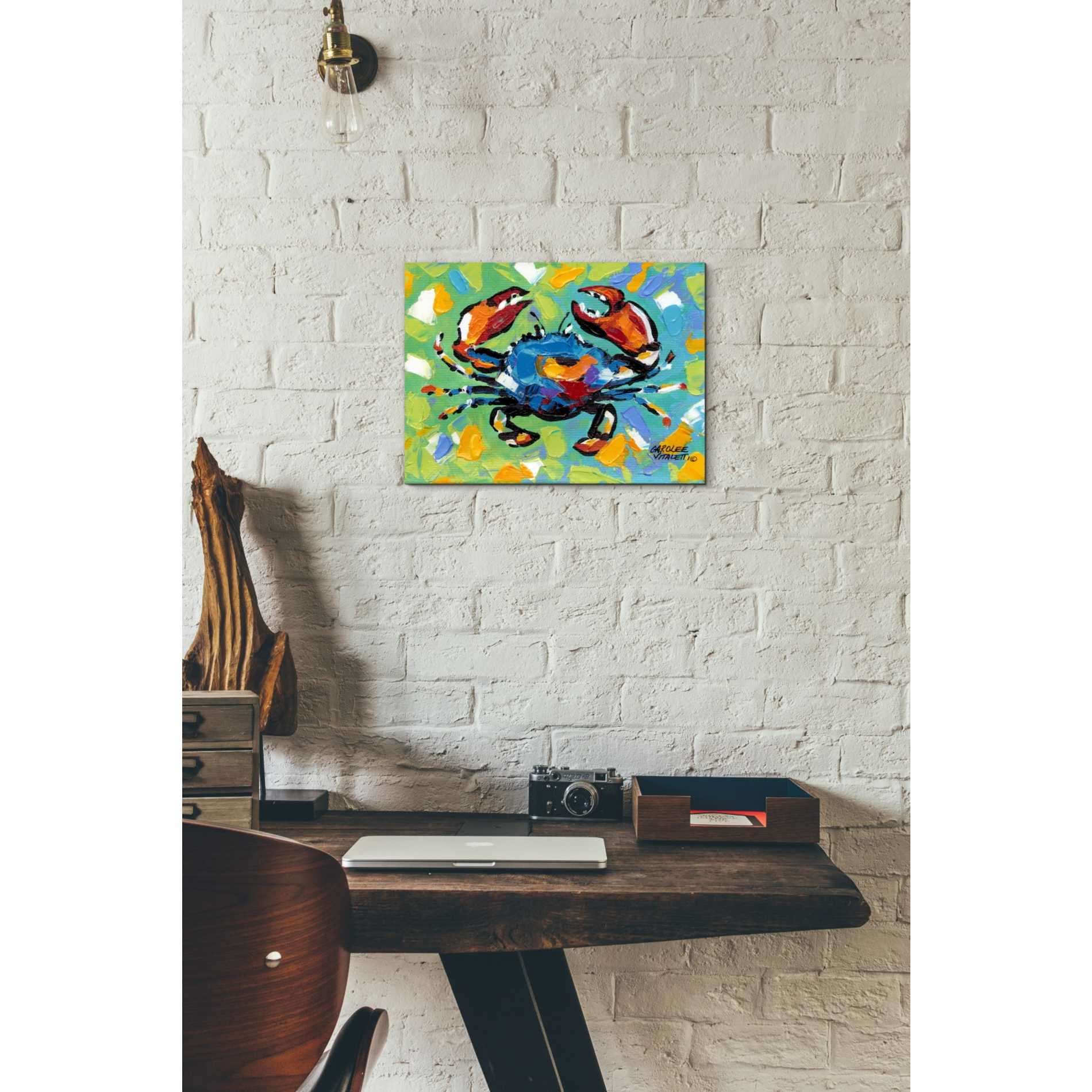 'Seaside Crab II' by Carolee Vitaletti, Giclee Canvas Wall Art