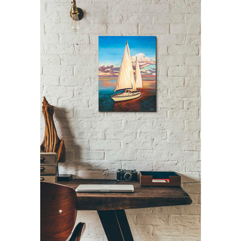 Image of 'Sunset Cruise I' by Carolee Vitaletti, Giclee Canvas Wall Art