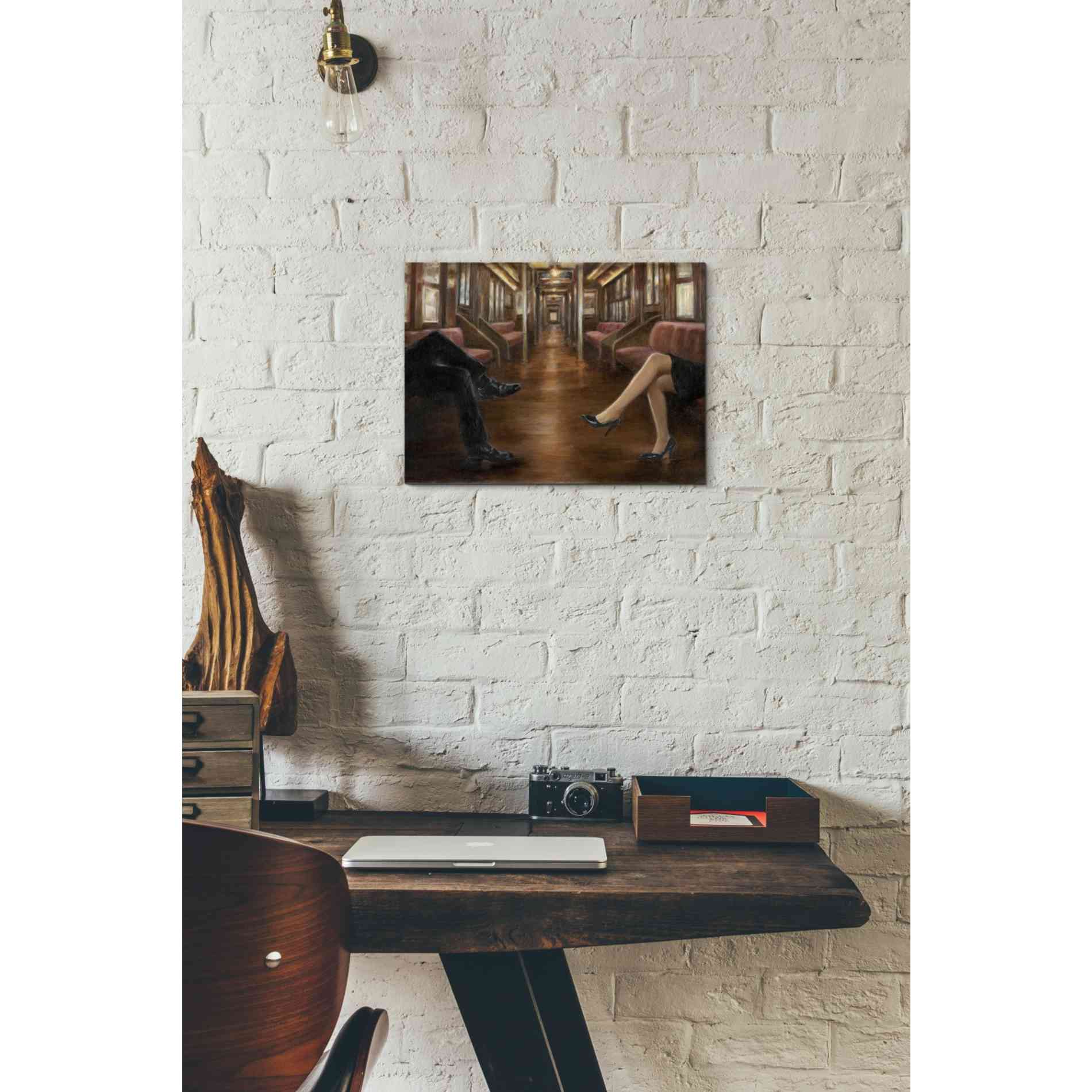 'Last Stop' by Ethan Harper Canvas Wall Art,16 x 12