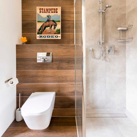 Image of 'Stampede Rodeo' by Ethan Harper Canvas Wall Art,12 x 16