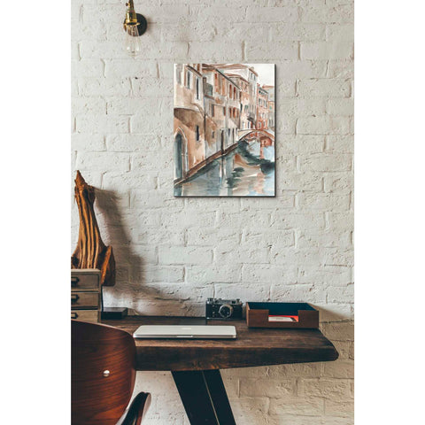 Image of 'Venetian Watercolor Study II' by Ethan Harper Canvas Wall Art,12 x 16