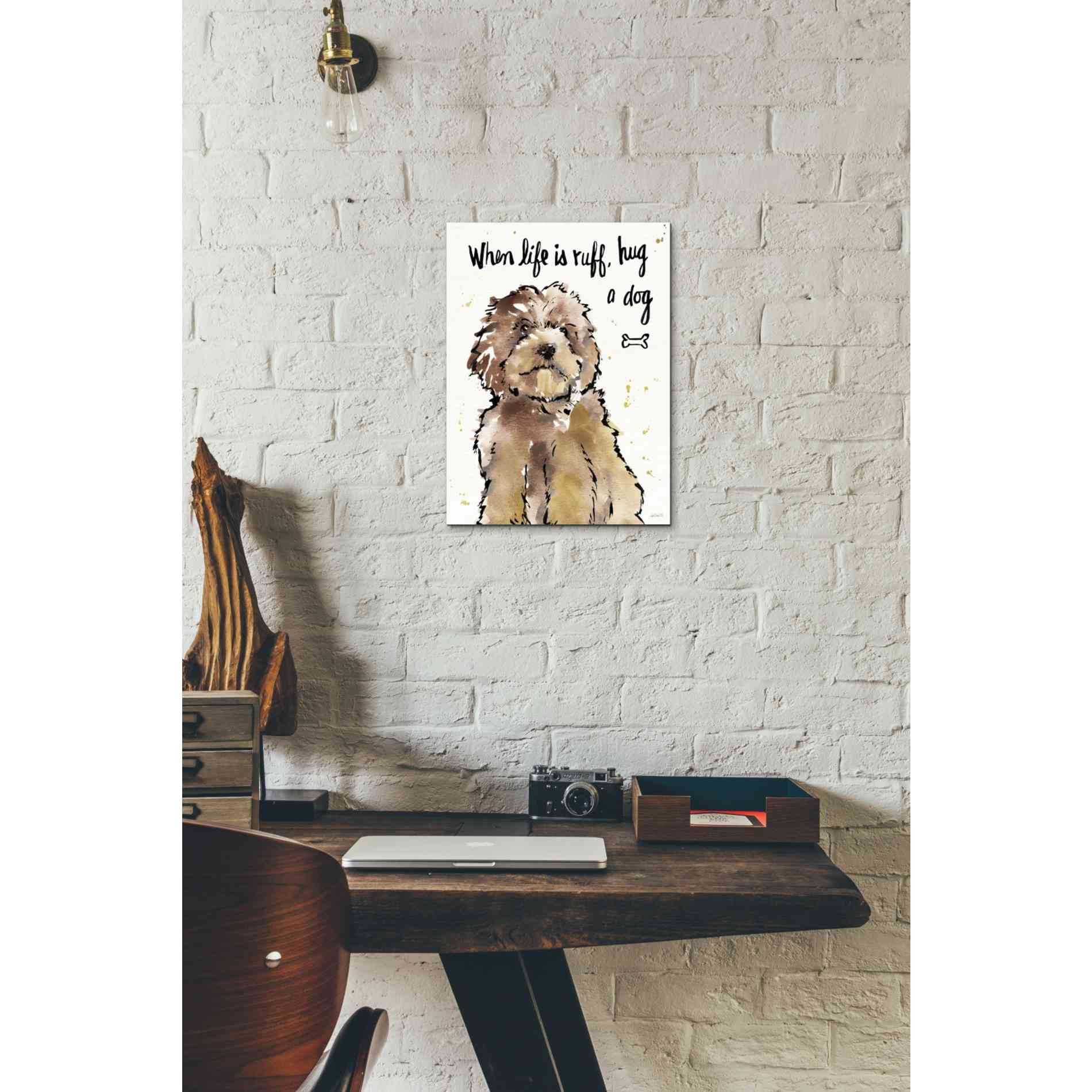 'Strike a Paws XIII' by Anne Tavoletti, Canvas Wall Art,12 x 16