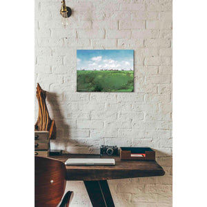 'Distant Hillside Sheep by Day' by Bluebird Barn, Canvas Wall Art,16 x 12