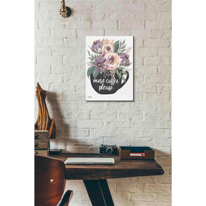 'More Coffee Please' by Michele Norman, Canvas Wall Art,12 x 16
