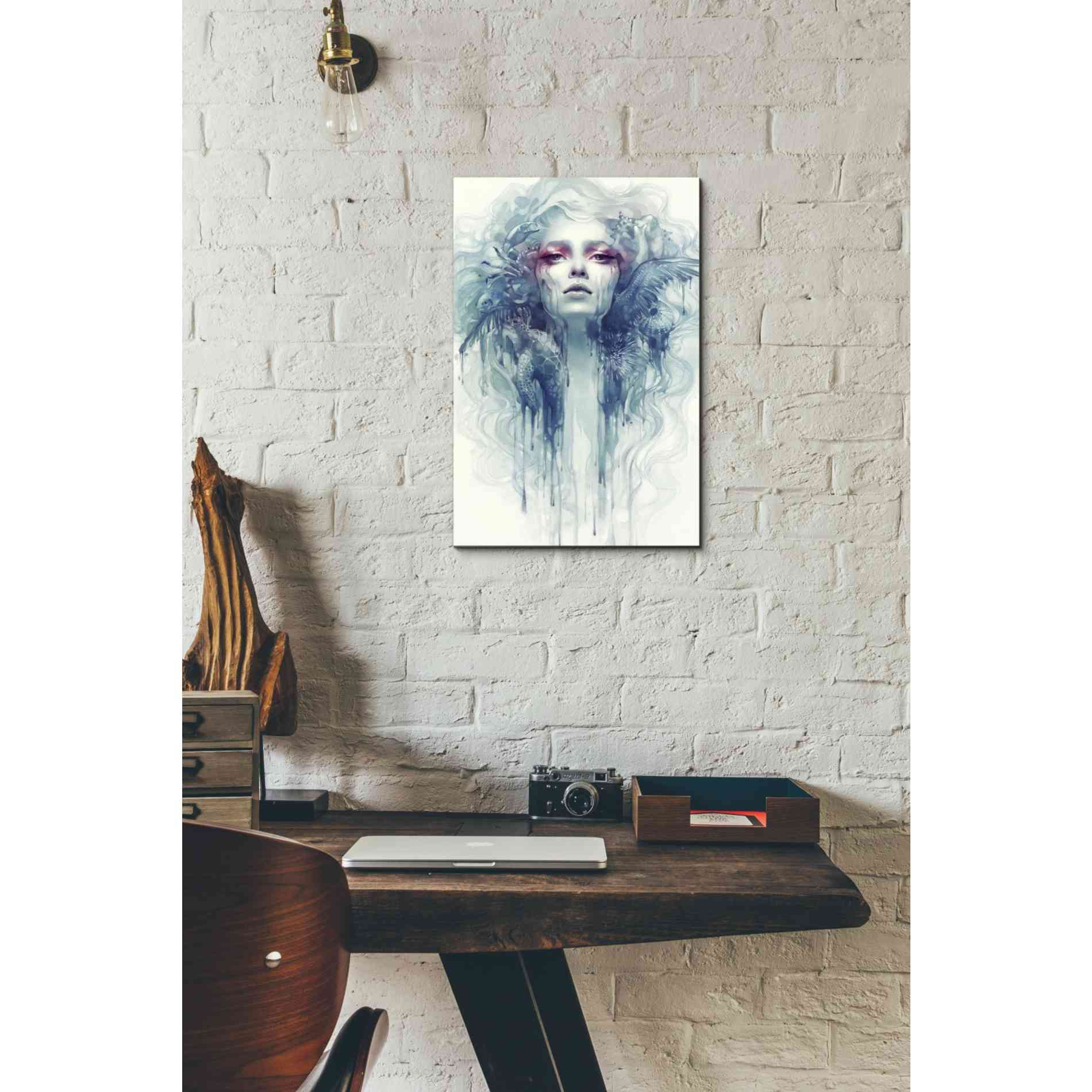 'Oil' by Anna Dittman, Canvas Wall Art,12 x 18