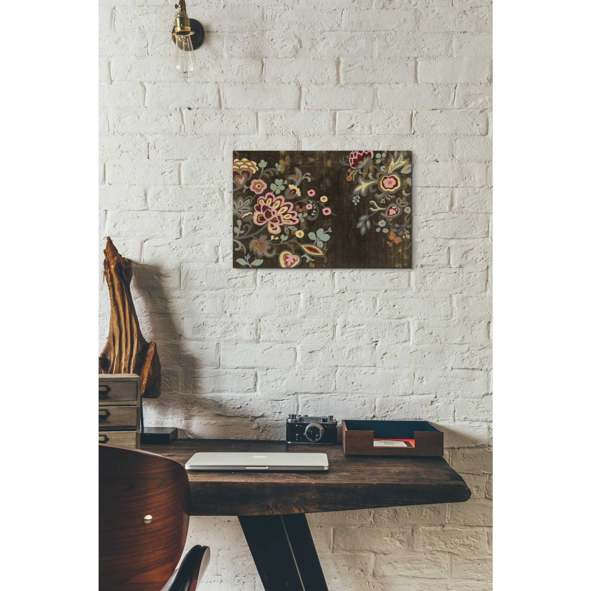 "Decorative Paisley" by Silvia Vassileva, Canvas Wall Art,18 x 12