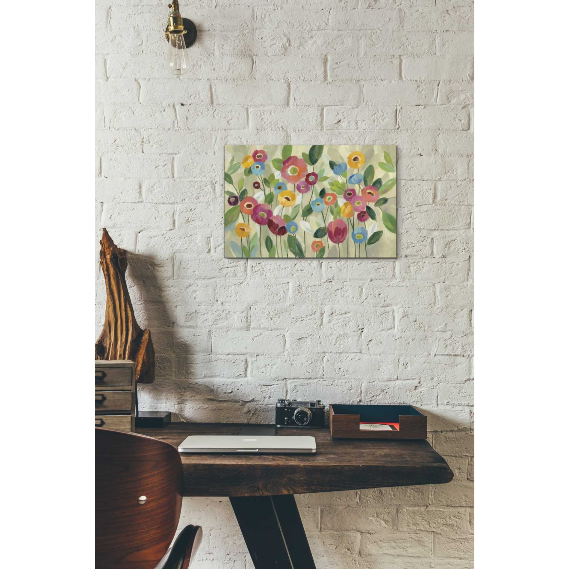 'Fairy Tale Flowers V' by Silvia Vassileva, Canvas Wall Art,18 x 12