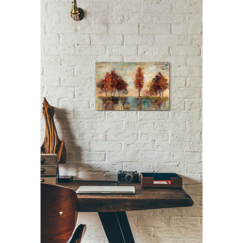 Image of "Field and Forest" by Silvia Vassileva, Canvas Wall Art,18 x 12