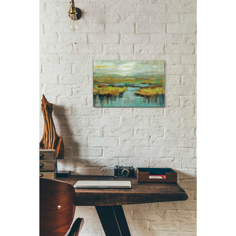 Image of "Spring Landscape" by Silvia Vassileva, Canvas Wall Art,18 x 12