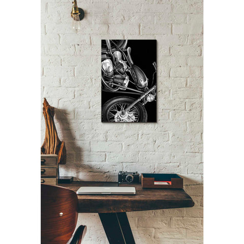 Image of 'Vintage Motorcycle I' by Ethan Harper Canvas Wall Art,12 x 18