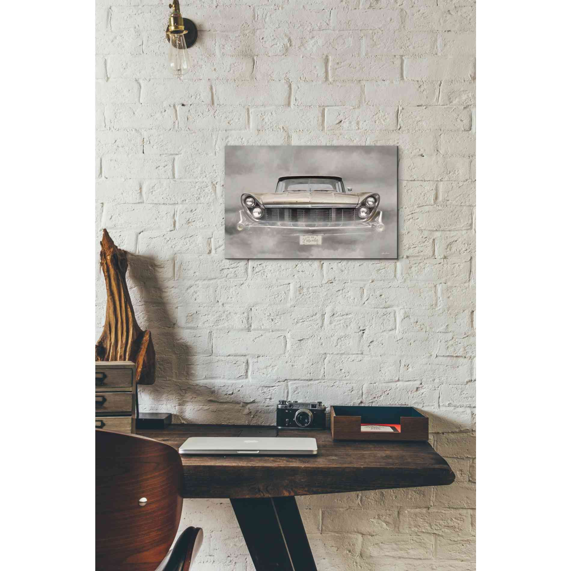 'Hot Rod Lincoln' by Lori Deiter, Canvas Wall Art,18 x 12