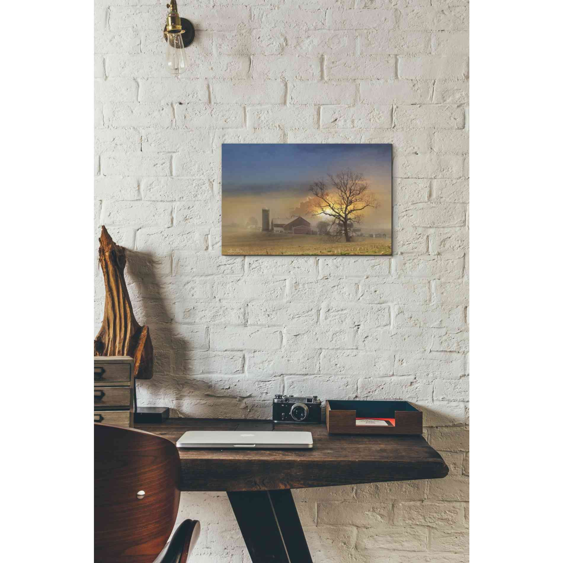 'Stormy Weather' by Lori Deiter, Canvas Wall Art,18 x 12