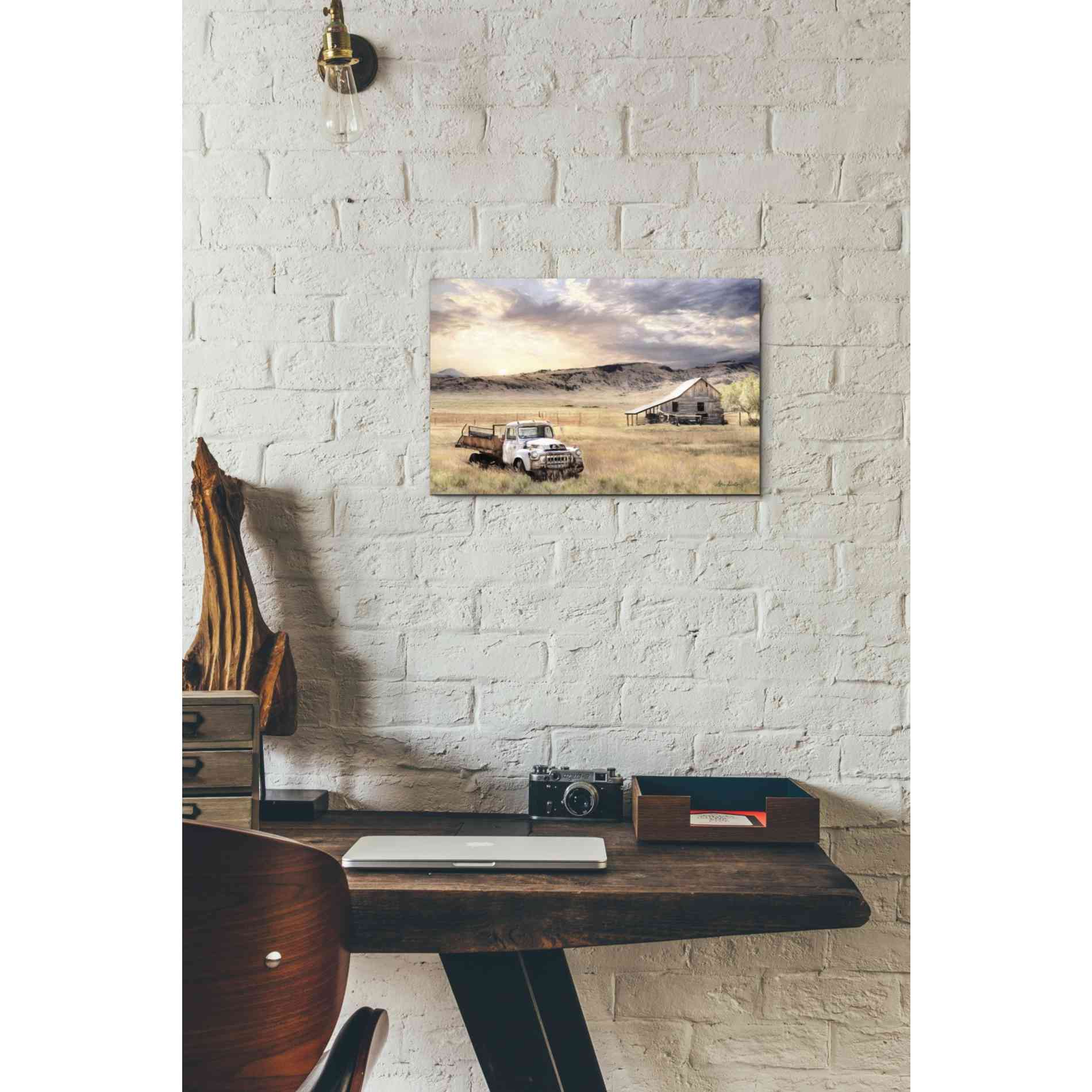 'Route 160' by Lori Deiter, Canvas Wall Art,18 x 12