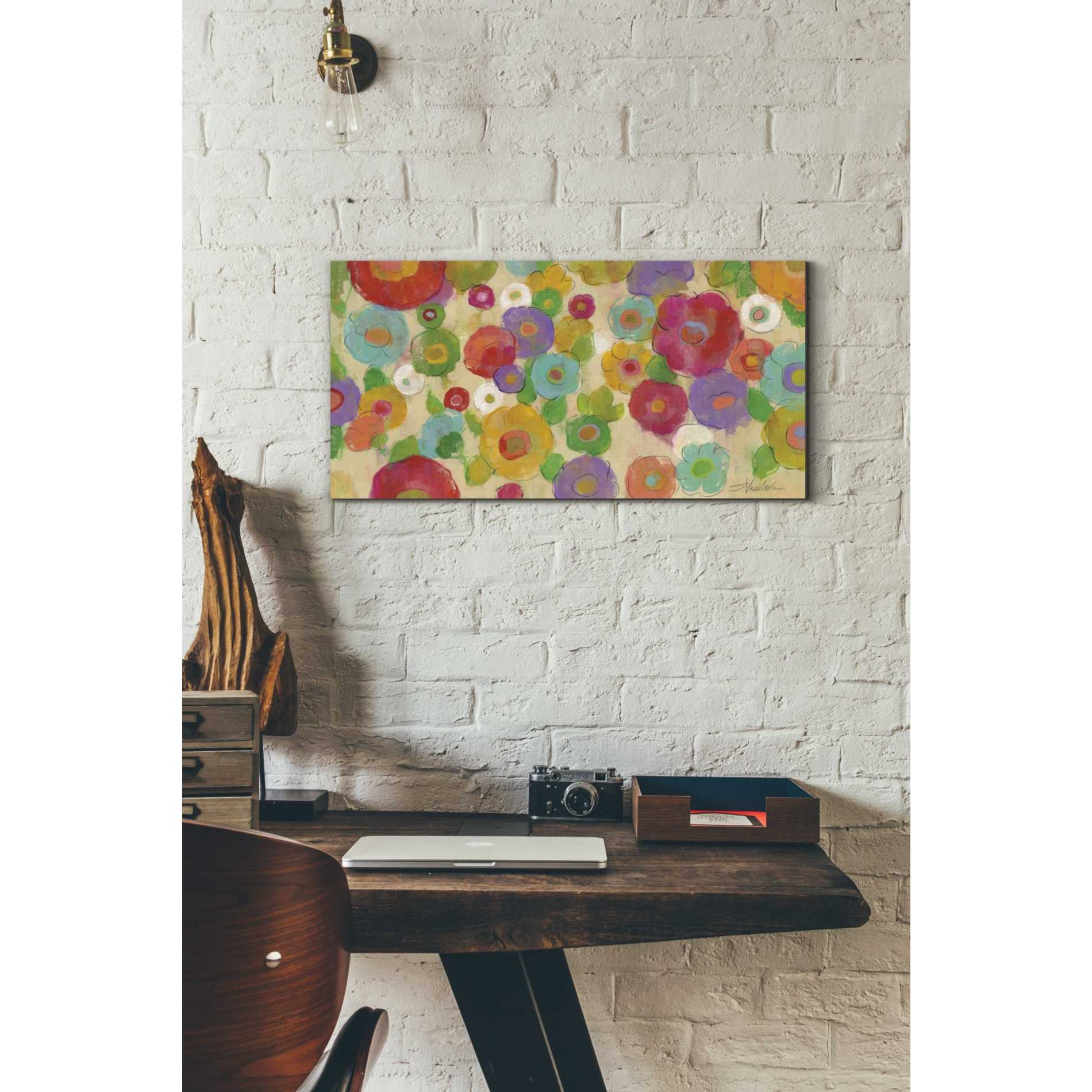 'Bohemian Bouquet I' by Silvia Vassileva, Canvas Wall Art,24 x 12