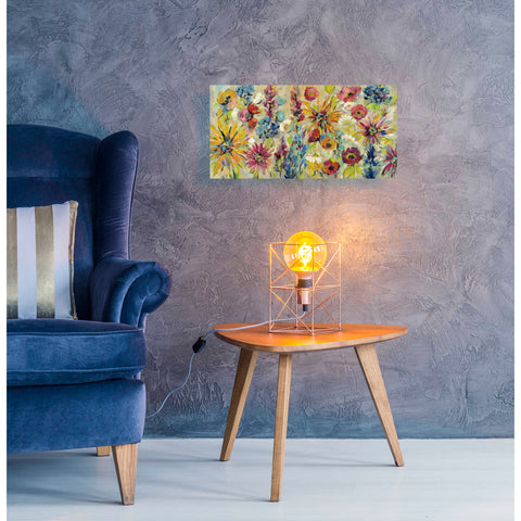 Image of 'May Garden' by Silvia Vassileva, Canvas Wall Art,24 x 12