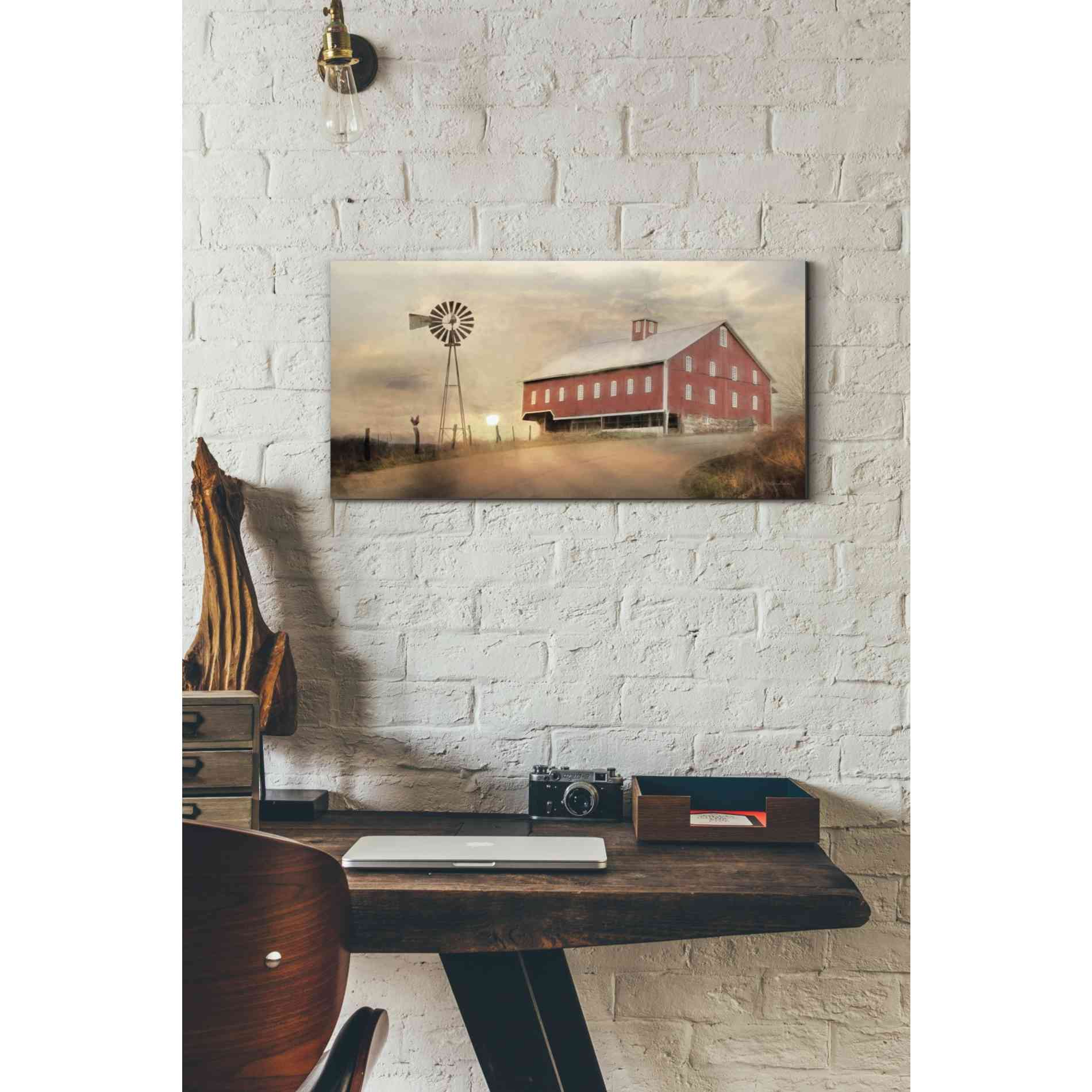'Here Comes the Sun' by Lori Deiter, Canvas Wall Art,24 x 12