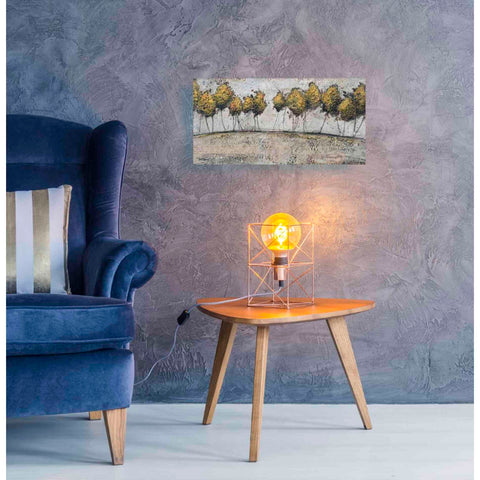 Image of 'A Route of Gold' by Britt Hallowell, Canvas Wall Art,24 x 12