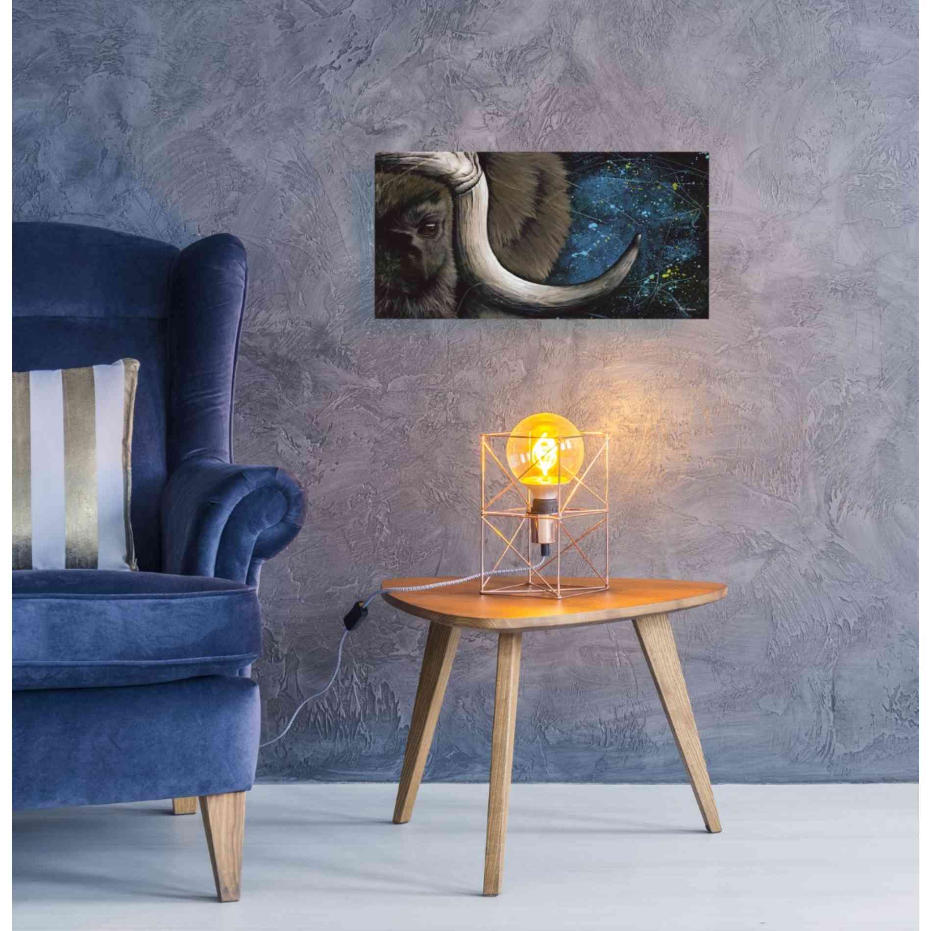 'The Guardian' by Britt Hallowell, Canvas Wall Art,24 x 12