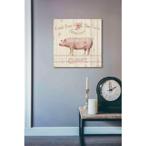 'Farm Patchwork VI' by Danhui Nai, Canvas Wall Art,18 x 18