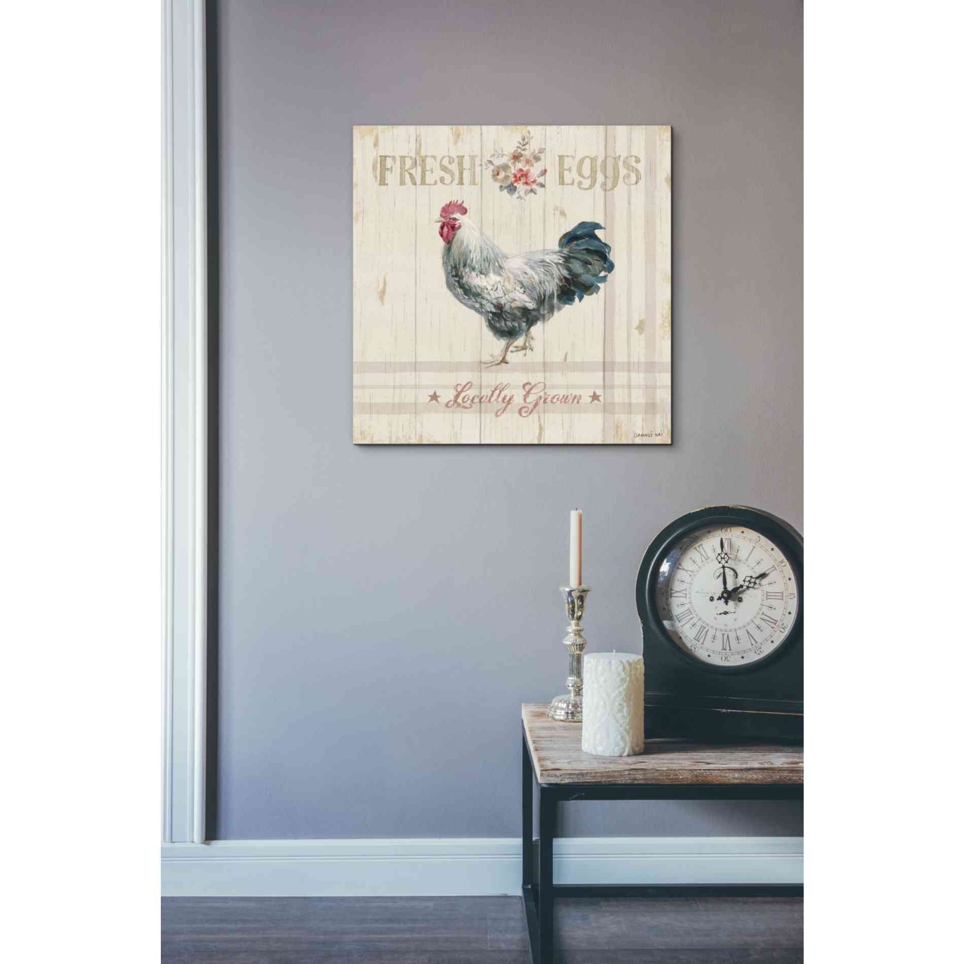 'Farm Patchwork VIII' by Danhui Nai, Canvas Wall Art,18 x 18