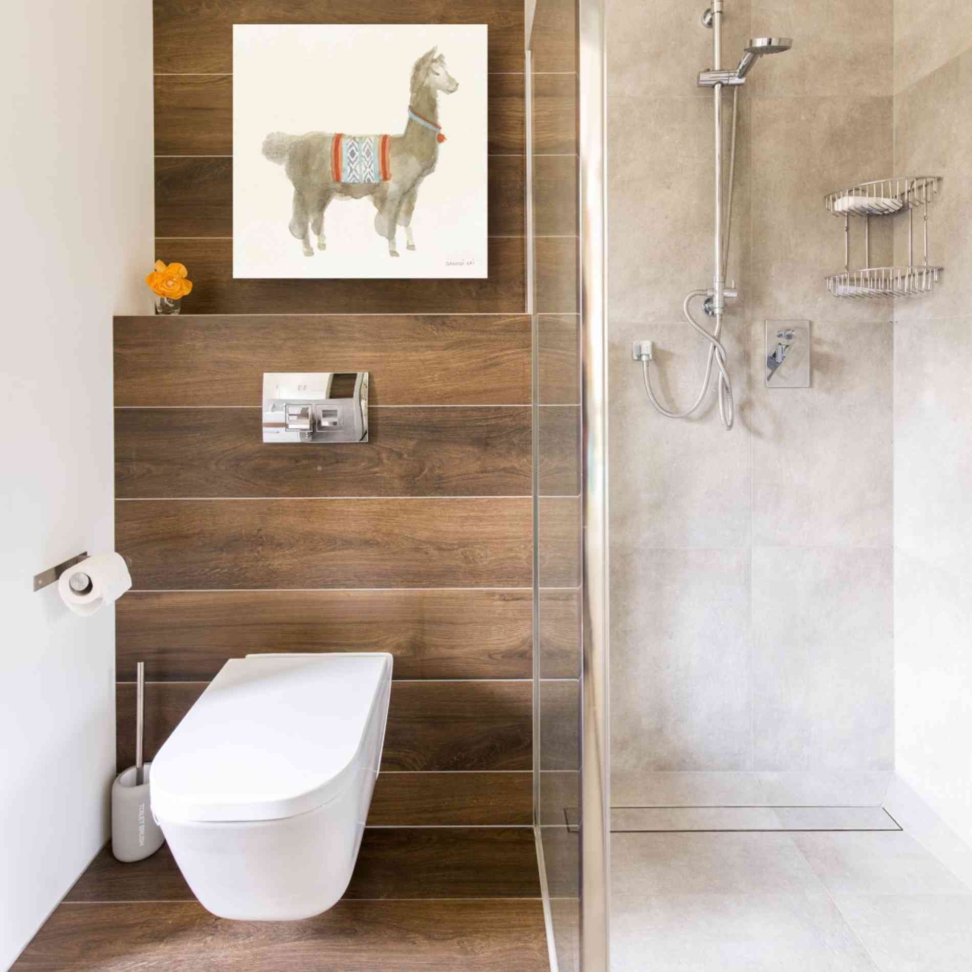 'Festive Llama III' by Danhui Nai, Canvas Wall Art,18 x 18