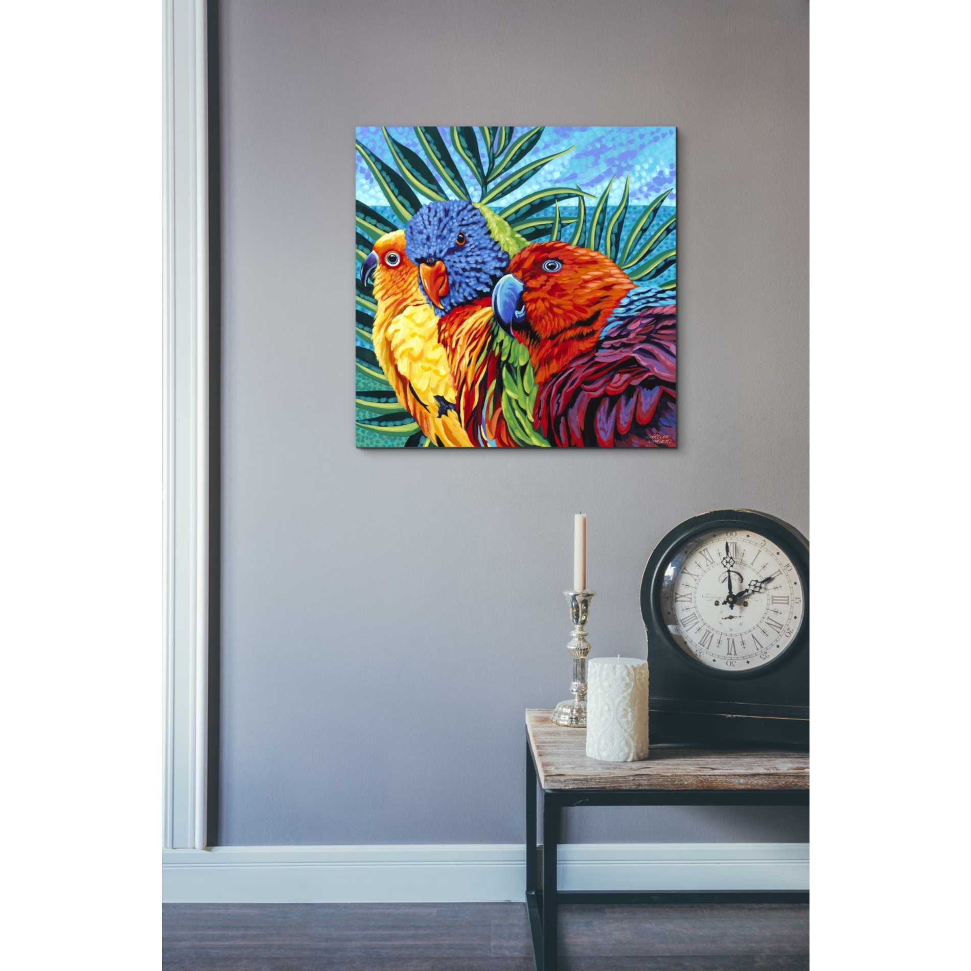 'Birds in Paradise I' by Carolee Vitaletti, Giclee Canvas Wall Art