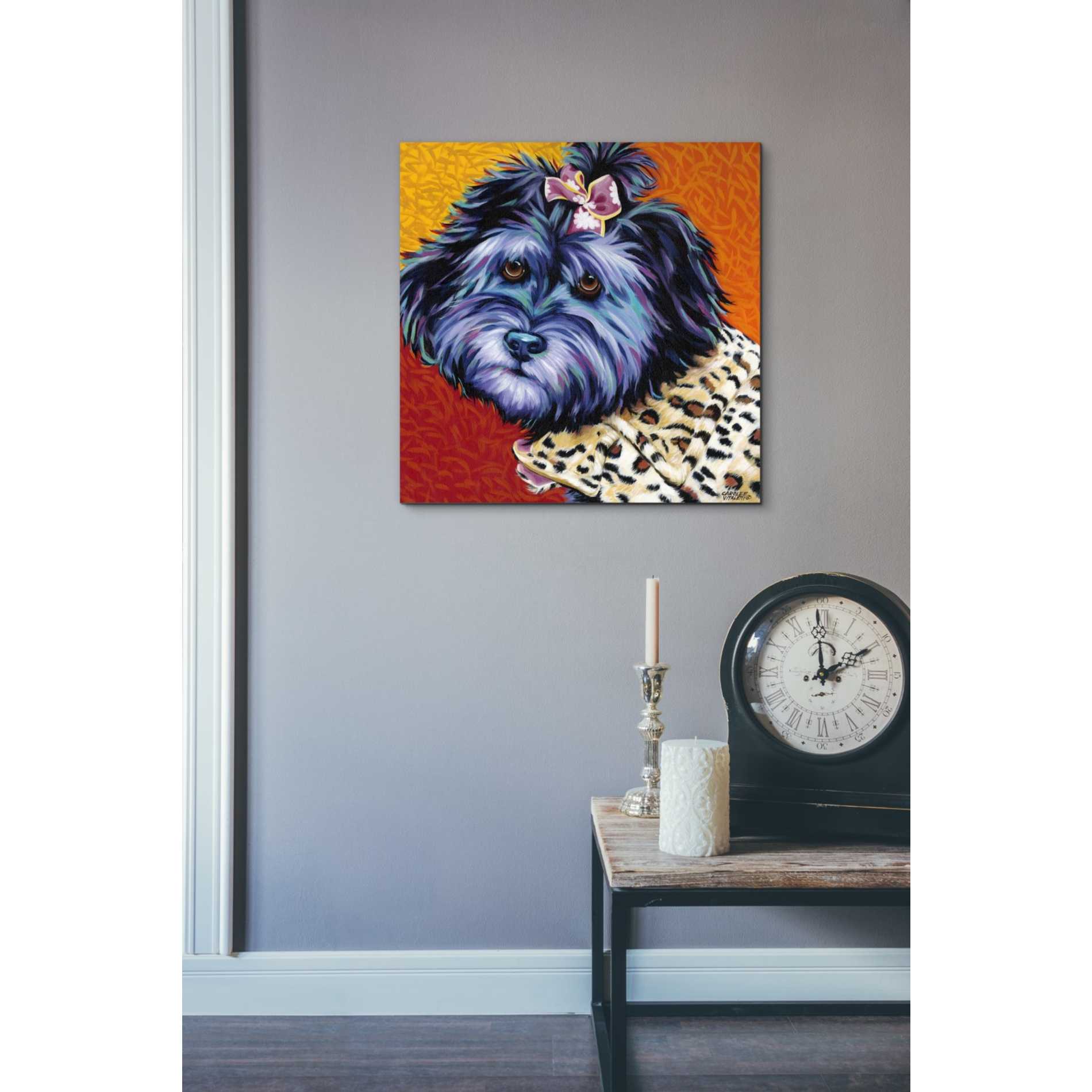 'Cute Pups III' by Carolee Vitaletti, Giclee Canvas Wall Art