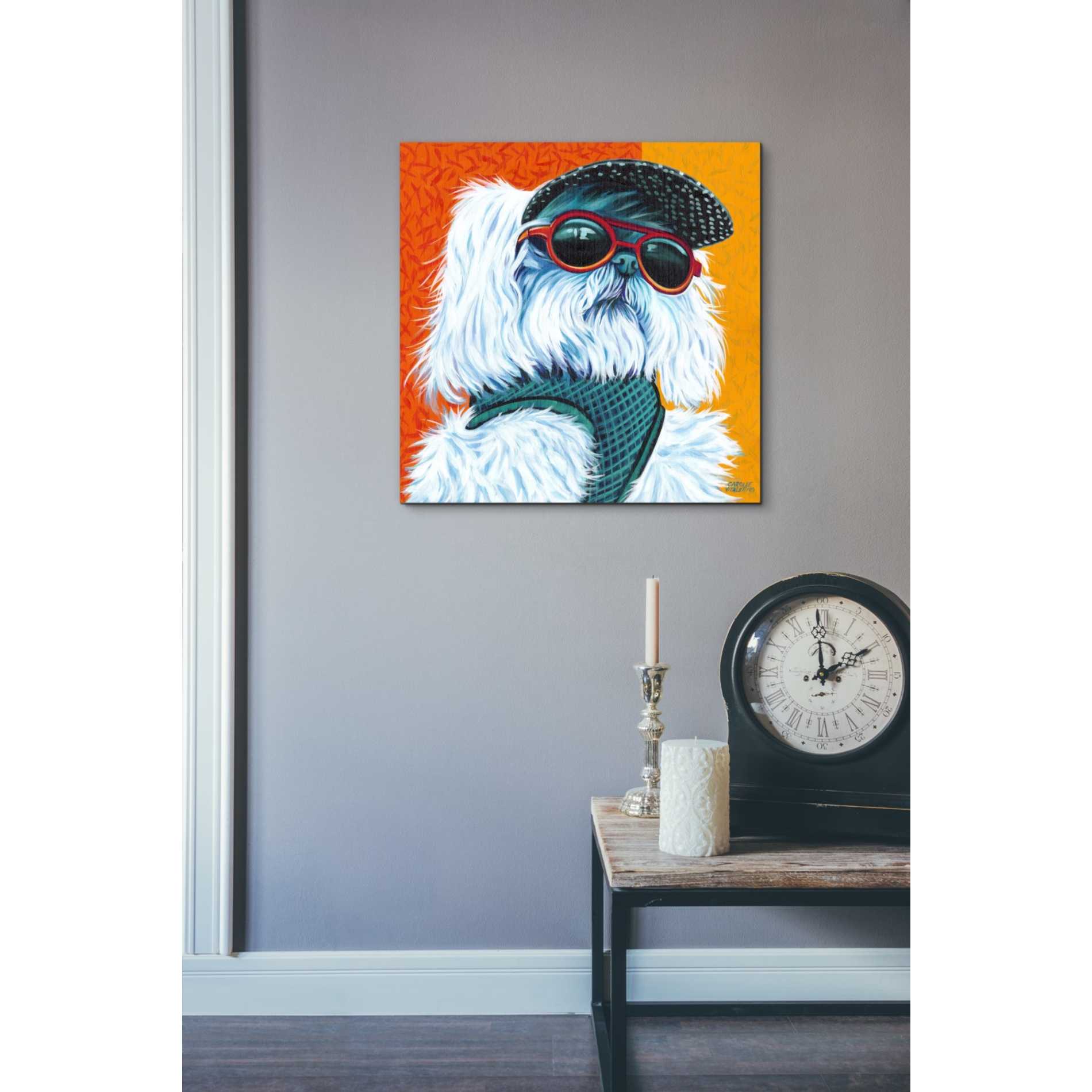 'Cute Pups IV' by Carolee Vitaletti, Giclee Canvas Wall Art