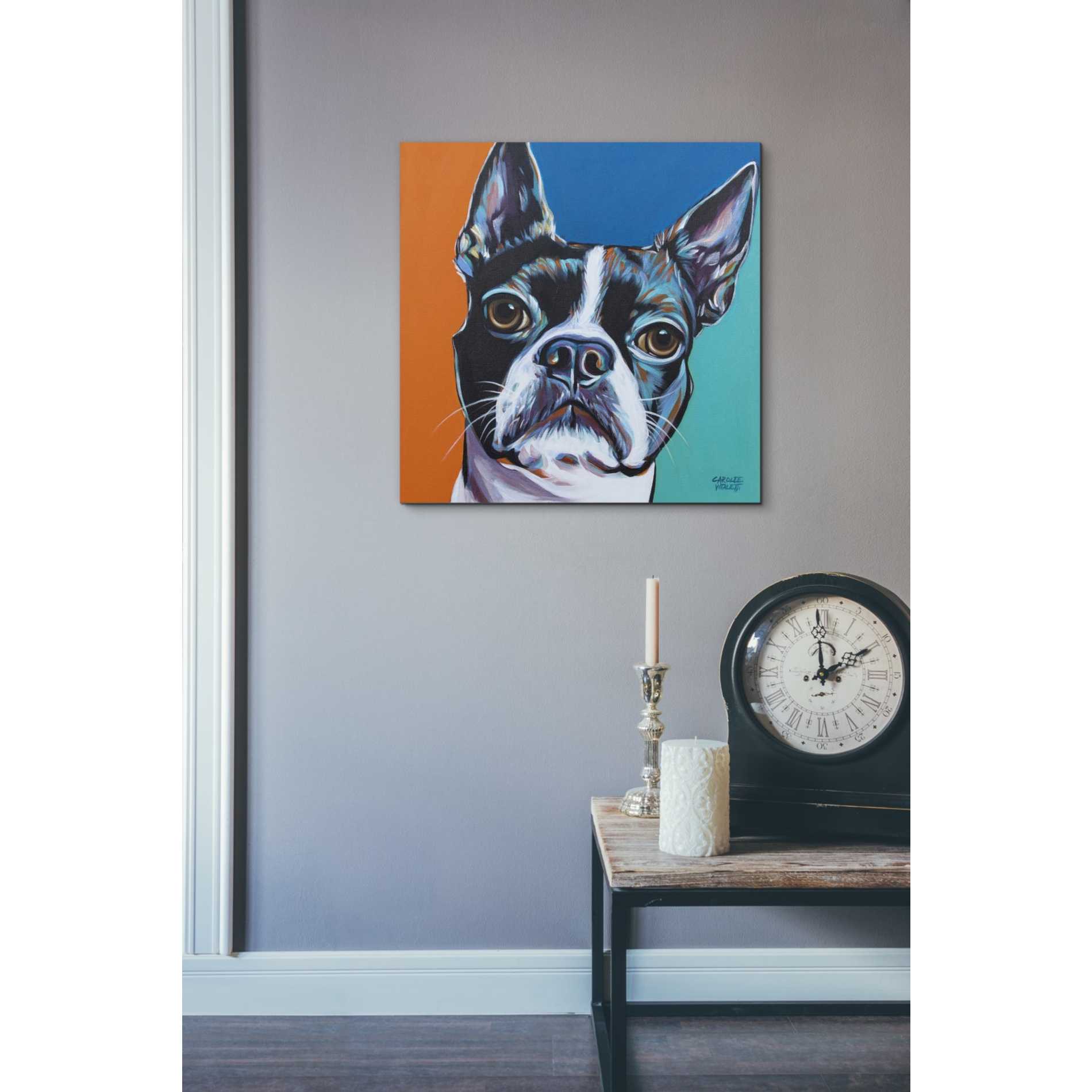 'Dog Friend III' by Carolee Vitaletti, Giclee Canvas Wall Art