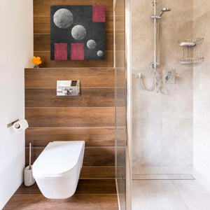 'Geometry MISTERY MOON 17' by Irena Orlov, Canvas Wall Art,18 x 18
