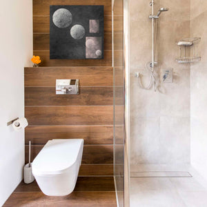 'Geometry MISTERY MOON 19' by Irena Orlov, Canvas Wall Art,18 x 18