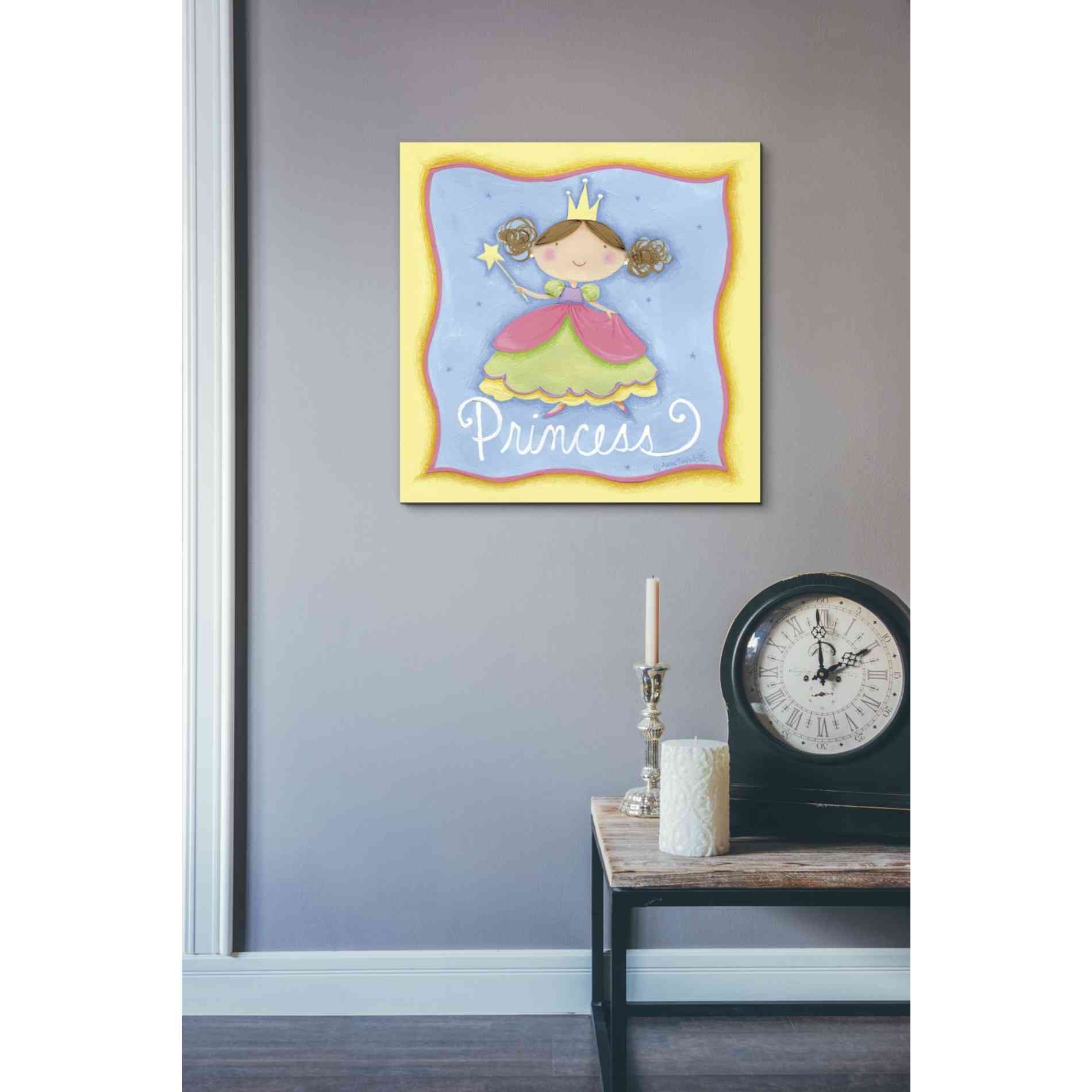 'Princess' by Anne Tavoletti, Canvas Wall Art,18 x 18