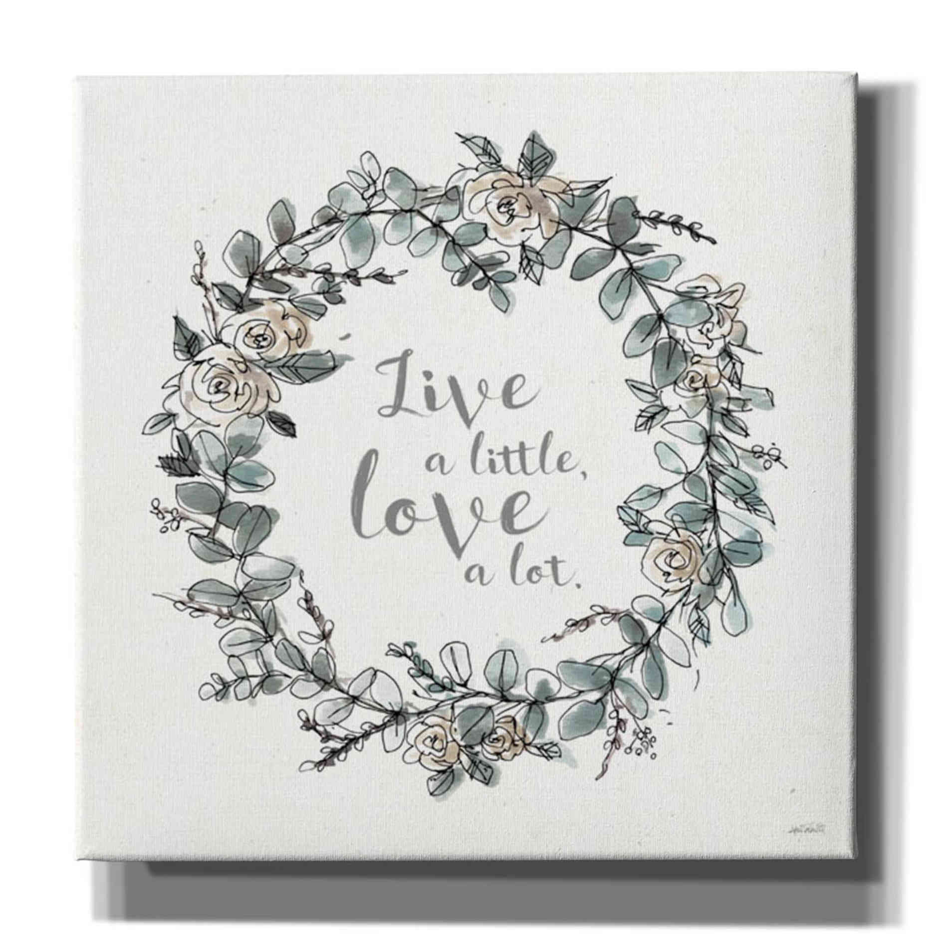 'Modern Farmhouse VI Live' by Anne Tavoletti, Canvas Wall Art,18 x 18