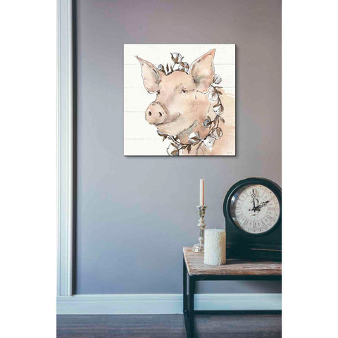 Image of 'Country Life V' by Anne Tavoletti, Canvas Wall Art,18 x 18