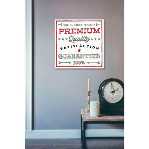 Image of 'Farm Signs VII' by Anne Tavoletti, Canvas Wall Art,18 x 18