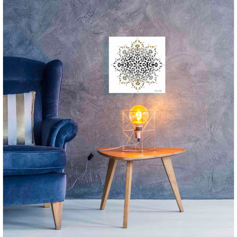 Image of 'Mandala on White' by Cindy Jacobs, Giclee Canvas Wall Art