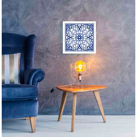 Image of 'Blue Tile V' by Cindy Jacobs, Giclee Canvas Wall Art