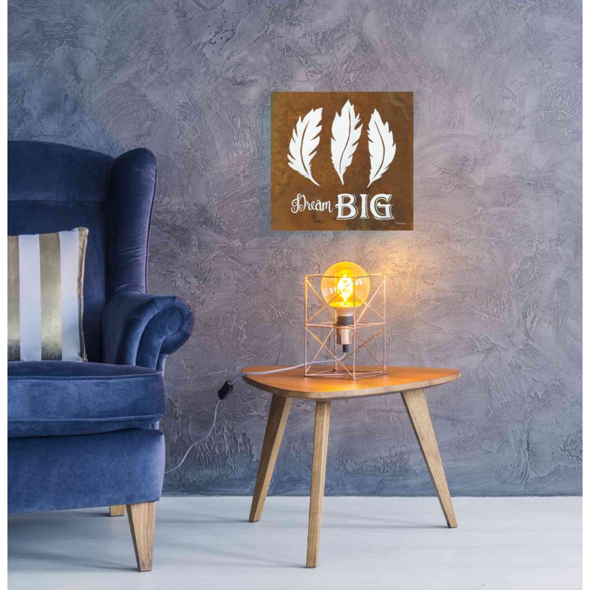 'Dream Big' by Britt Hallowell, Canvas Wall Art,18 x 18