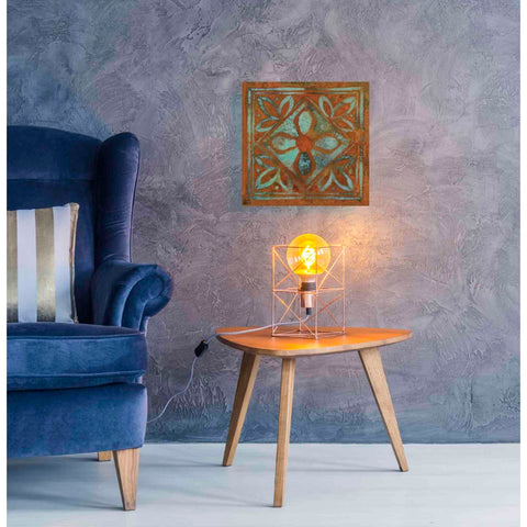 Image of 'Villa Tiles' by Britt Hallowell, Canvas Wall Art,18 x 18