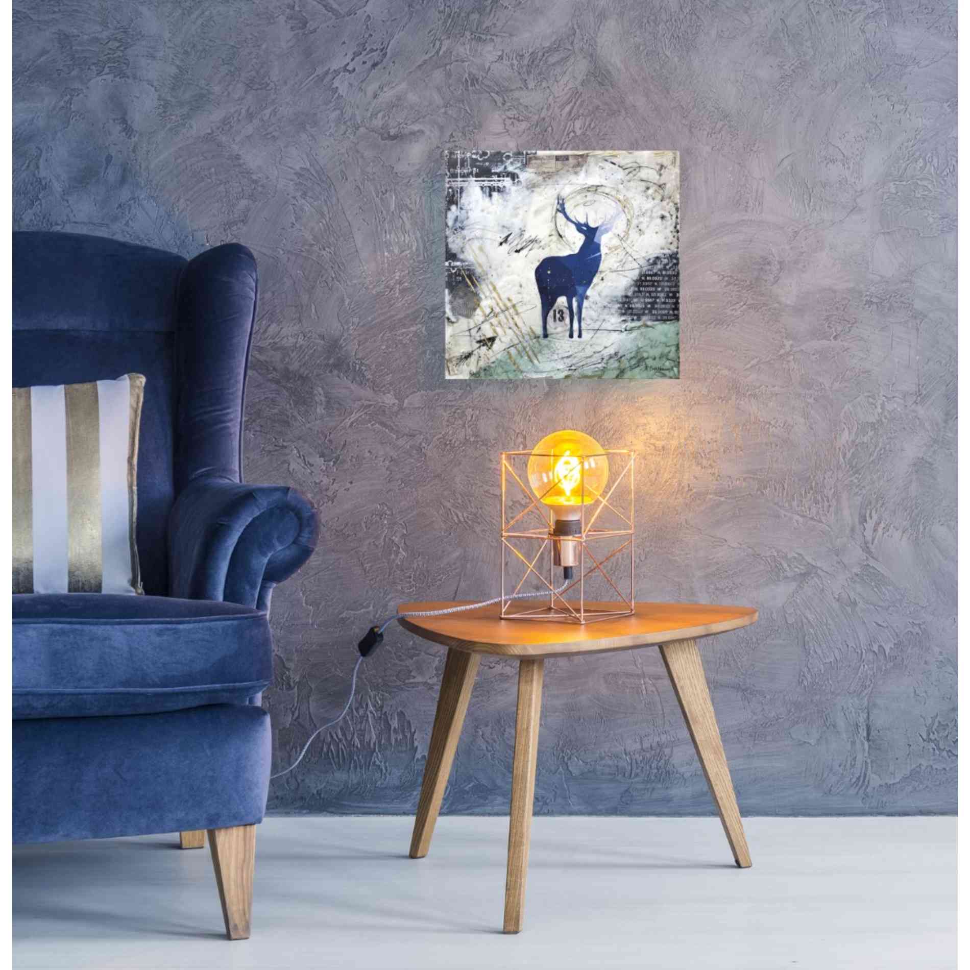 'Wanderer's Spirit' by Britt Hallowell, Canvas Wall Art,18 x 18