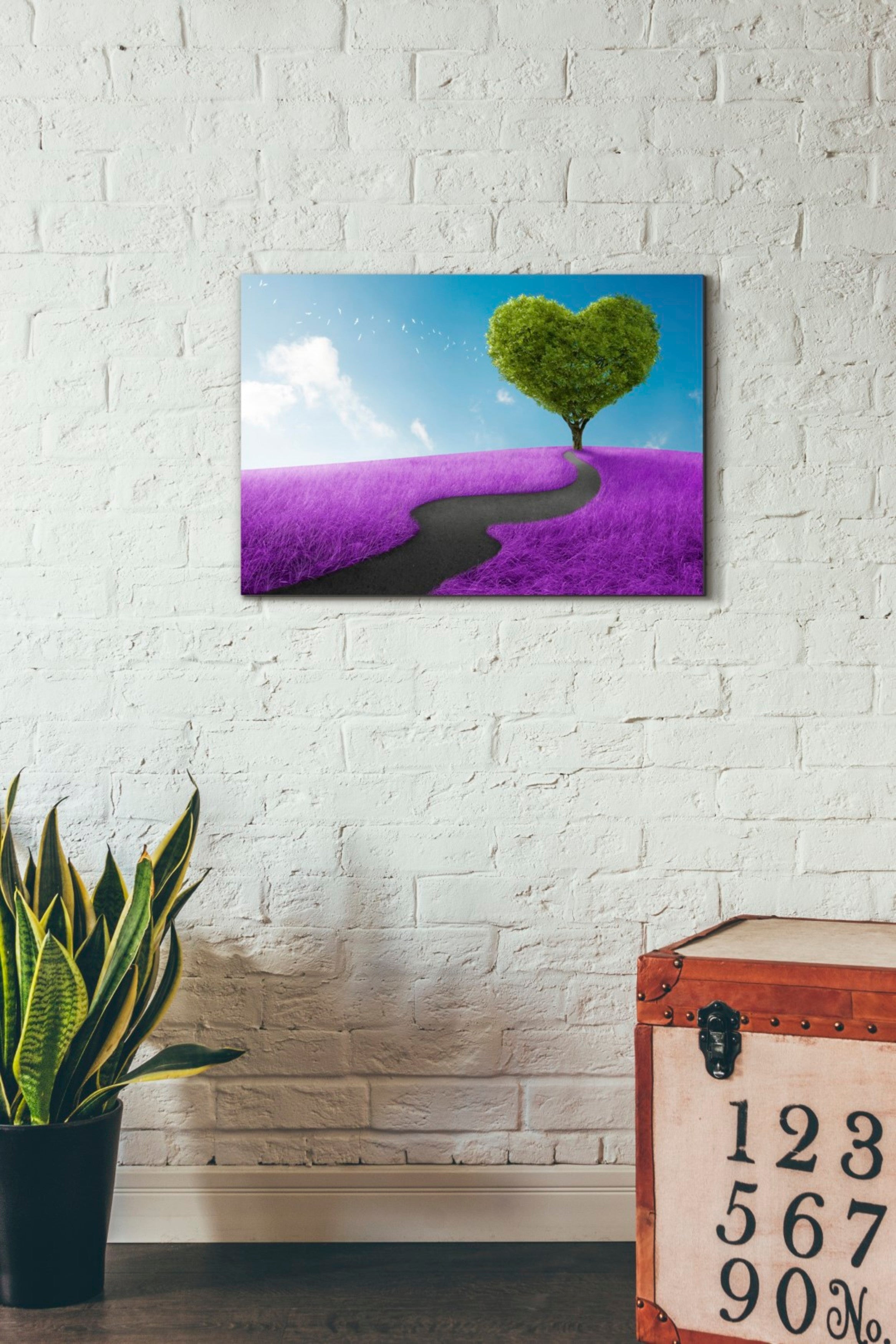 'Follow Your Heart ' Canvas Wall Art,26x18