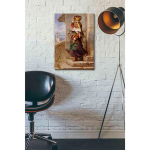 'A Roman Water Carrier' by Carl Haag, Canvas Wall Art,18 x 26
