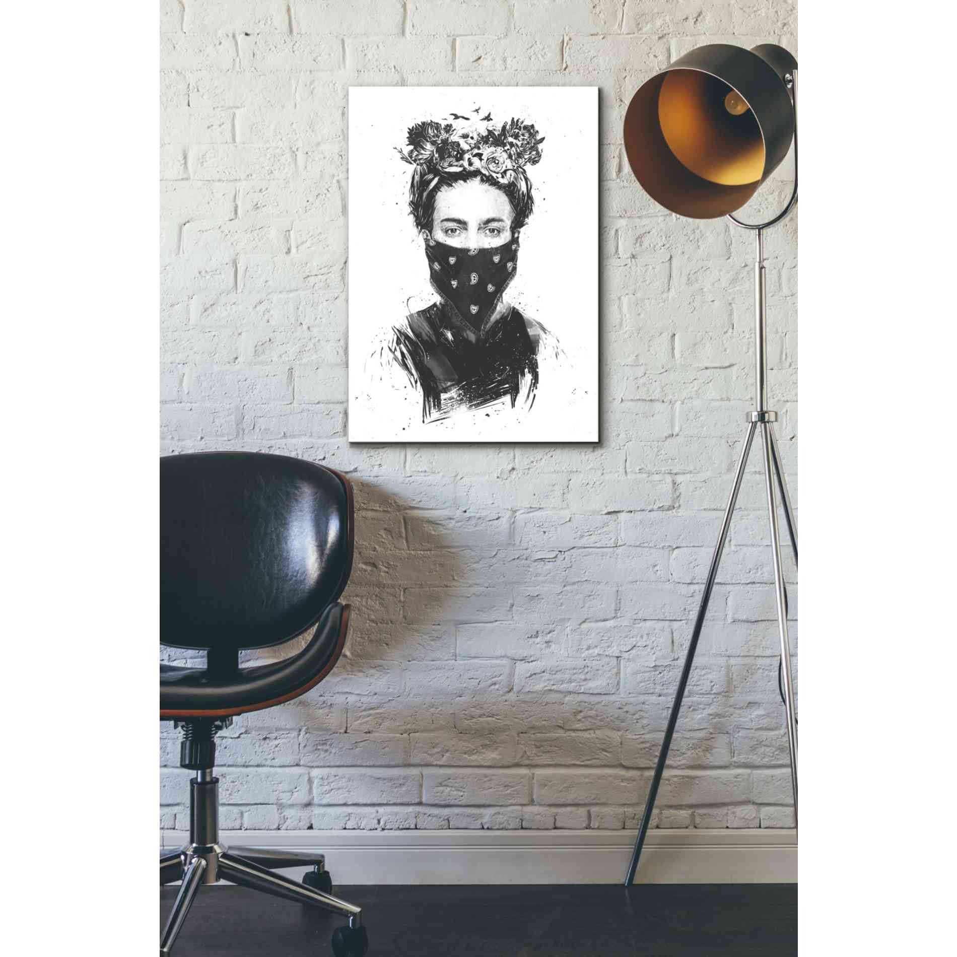 'Rebel Girl' by Balazs Solti, Giclee Canvas Wall Art