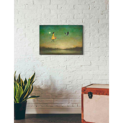 Image of 'Blue Moon Expedition' by Duy Huynh, Giclee Canvas Wall Art