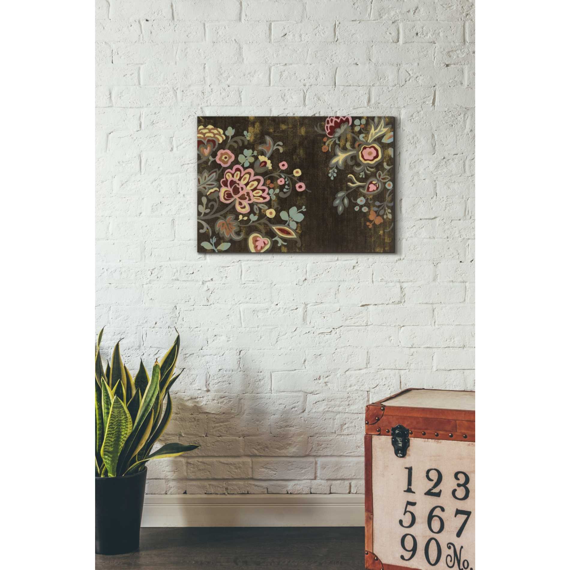 "Decorative Paisley" by Silvia Vassileva, Canvas Wall Art,26 x 18