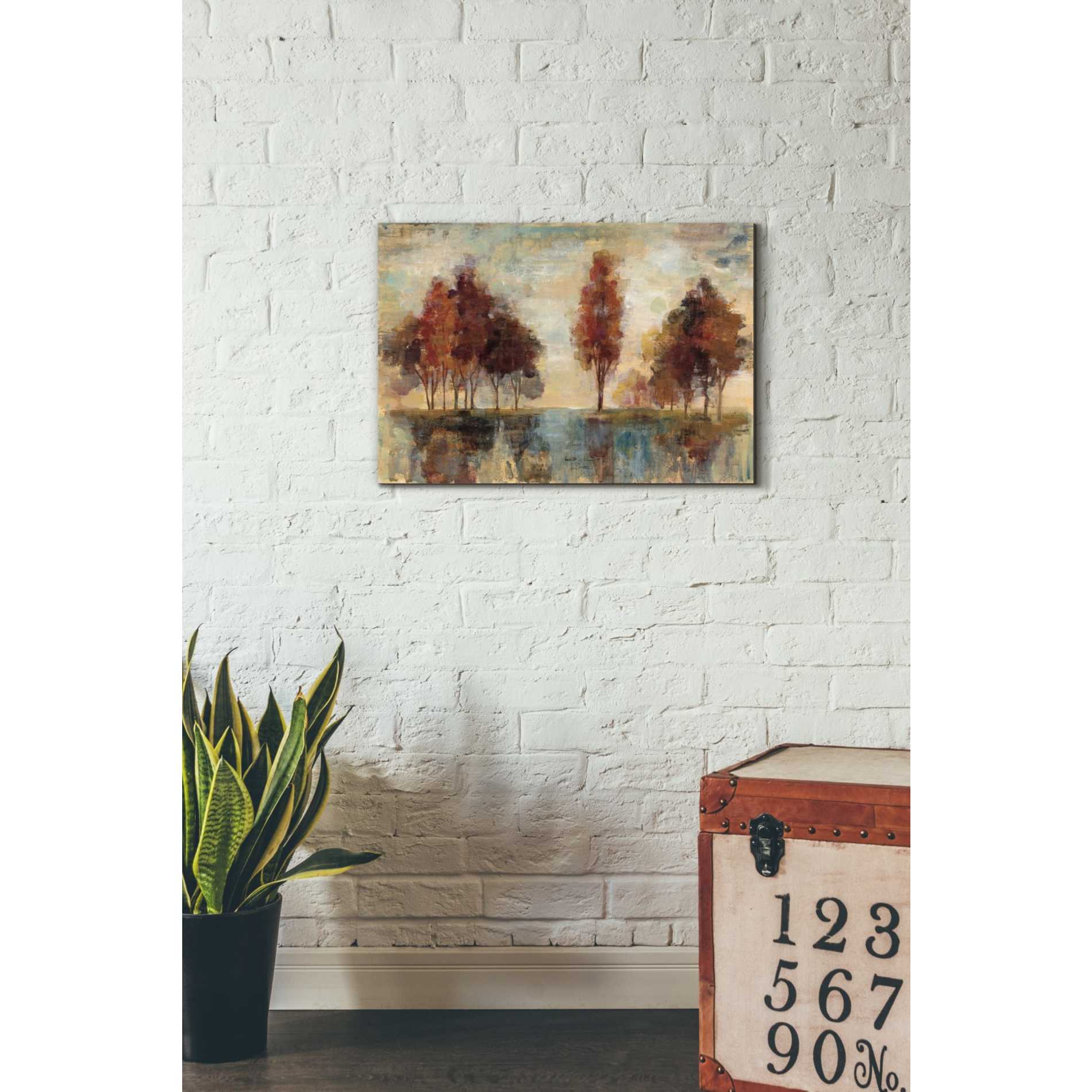 "Field and Forest" by Silvia Vassileva, Canvas Wall Art,26 x 18