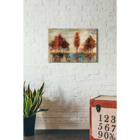 Image of "Field and Forest" by Silvia Vassileva, Canvas Wall Art,26 x 18