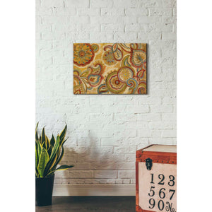 "Mandala and Paisley" by Silvia Vassileva, Canvas Wall Art,26 x 18