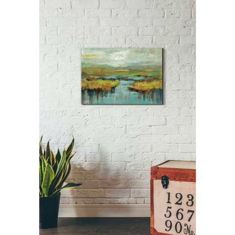Image of "Spring Landscape" by Silvia Vassileva, Canvas Wall Art,26 x 18