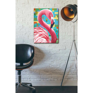 'Fabulous Flamingos I' by Carolee Vitaletti, Giclee Canvas Wall Art